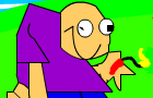 Kidd eats dynamite