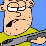 angry man w/ shotgun