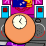 Dance Dance OrangeClock