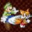 Luigi vs tails Battle!