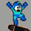 Megaman Skateboarding