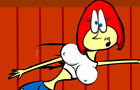 Momma's got her boobs out
