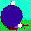 The Happy Purple Clown