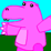 Li'l Pink Dancin' Hippo