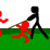 some stick fights