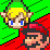Link vs Mario- 32 bit