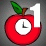 RedAppleClock 1