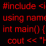 C++ Tutorial :: #1