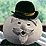 Snowman on a Hot Tin Roof