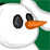 Xmas snowman card