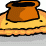 banana terracotta pie