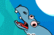 Hippo farts uphill.