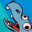 Hippo farts uphill.
