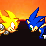 Sonic VS Super Sonic 3