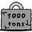 1000 tons