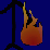 Flaming Hand Man