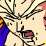 Goku got beat up