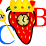 StrawberryClock dress up!