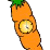 Only Carrot Clock