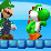 Mario, Luigi, and Yoshi