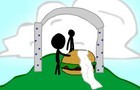 In love with a hamburger