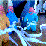 Bungee jumping (clay)