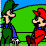 Mario Bros in Mars