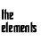 the elements 3
