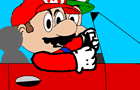mario shot down