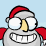 Santa borrows a Guitar