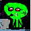 Green Skull Shooting Game