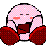 Kirby starts crying.