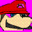 Santa in mario world