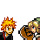 Ichigo vs. Link ani