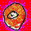 Orange(colour) Clock Here