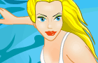 Cool Surfing Girl