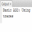 Basic AS2: Using traces