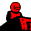 Red button game