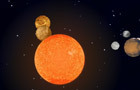 Solar system illustration by Donitz