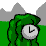 Pickle & Yam Clock