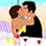 Pierce Brosnan Kissing