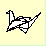 Origami swan