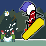 Snowboarding Slalom Xtere