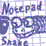 Notepad Snake