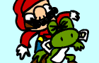 super duber mario world