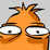 Strange shy animation