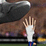 Messi's hand, on the run