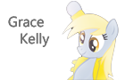 Derpy Hooves: Grace Kelly by powergannon