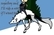 I can ride a wolf 