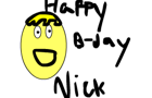 Happy Birthday Nick